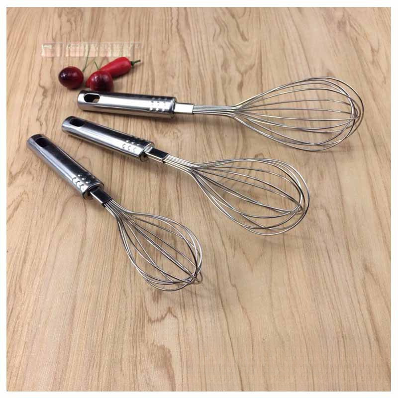 Stainless Steel Mixer Manual Household Cake Baking Egg Beater Kitchen Gadgets Supplies Egg Beater