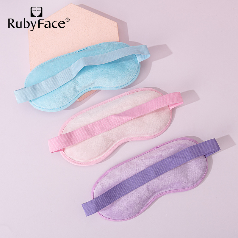 RUBYFACE in stock cold and hot ice eye mask PVC gel beauty eye mask sleep eye mask to relieve fatigue