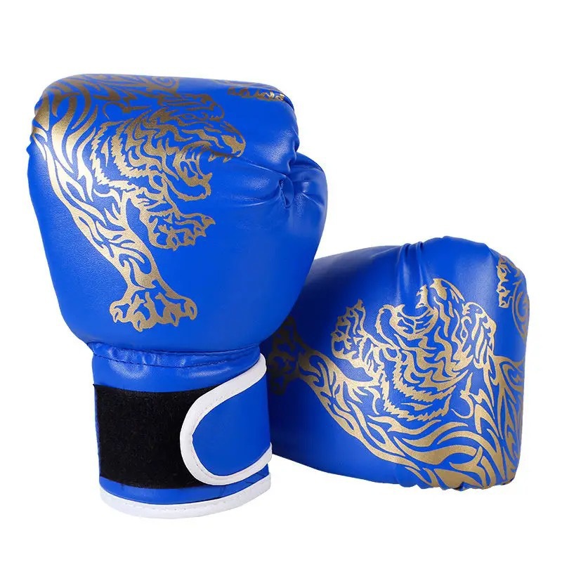 Cross-border Wholesale PU Boxing Gloves Fighting Taekwondo Hand Armor Adult Children Sanda Boxing Gloves