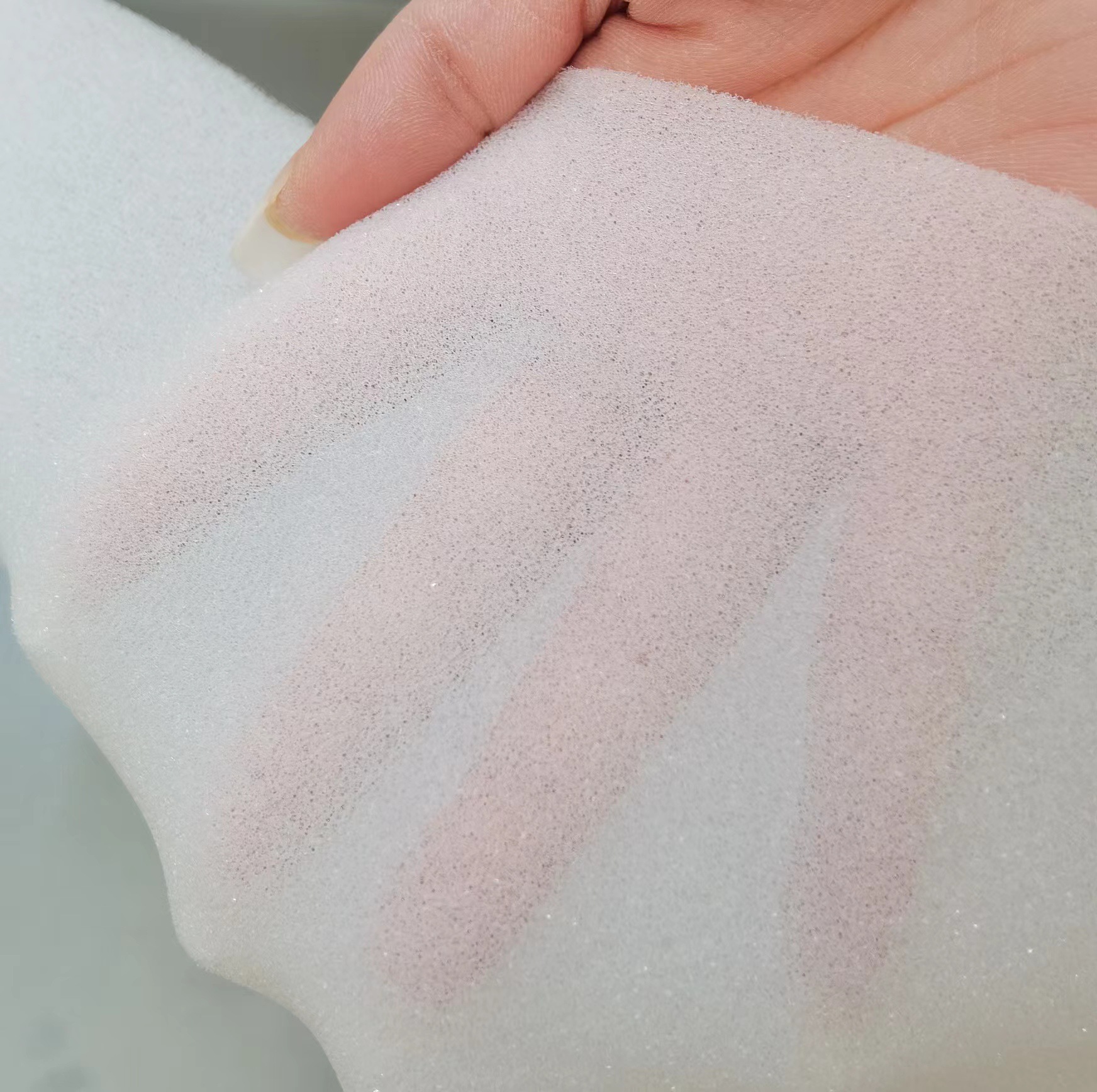 Sponge Factory Direct Sales Medium and High Density Sponge Coil Sheet Filling Material Buffer Shock-Proof Polyurethane Sponge Sheet