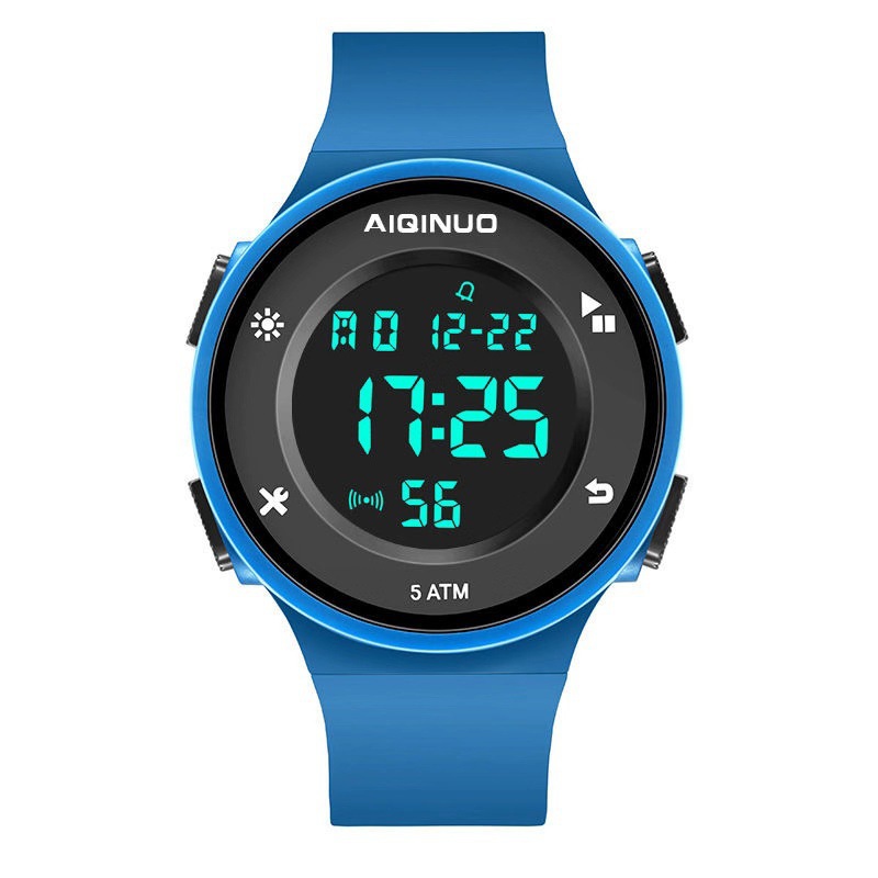 2021 Hot Selling Fashion Luminous Electronic Watch Multifunctional Outdoor Sports Waterproof Light Men's and Women's Business Electronic Watch Wholesale