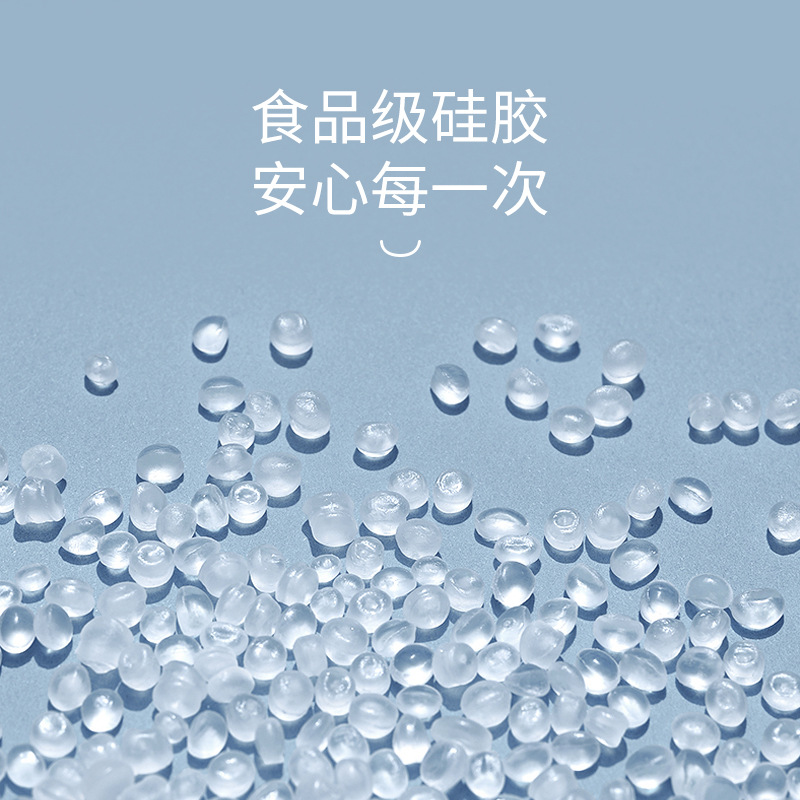 Manual electric breast pump accessories anti-inflation massage newborn baby liquid silicone petal Bell mouth