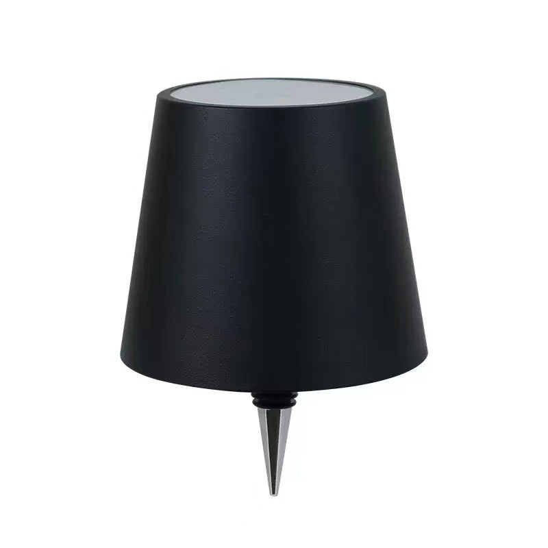 ✅Cross-border led creative wine headlamp embedded Qingba restaurant charging three-color dimming decorative wine bottle table lamp