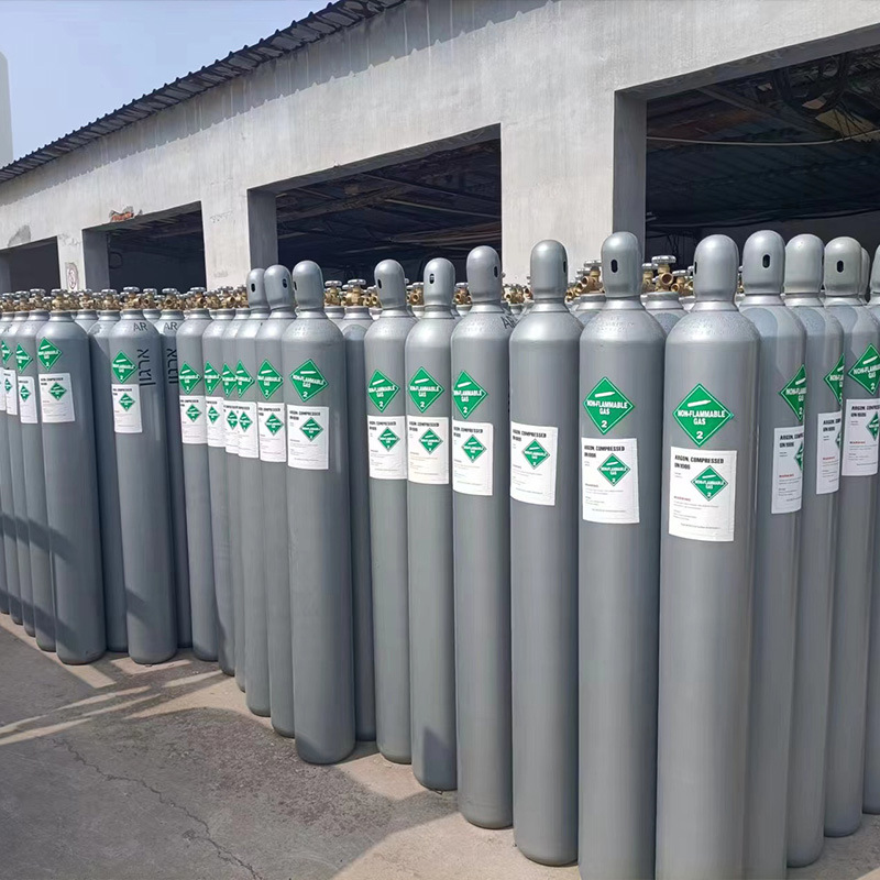Argon Gas Cylinder Filling Gas Factory Spot Protective Gas Gas Argon Coolant Argon Wholesale Gas Cylinder