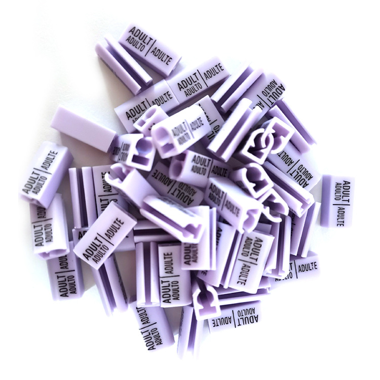 Plastic Clothes Hanger Size Ring Clothing Size Buckle Size Clip Sample Color Can Be Printed with Small Square Buckle