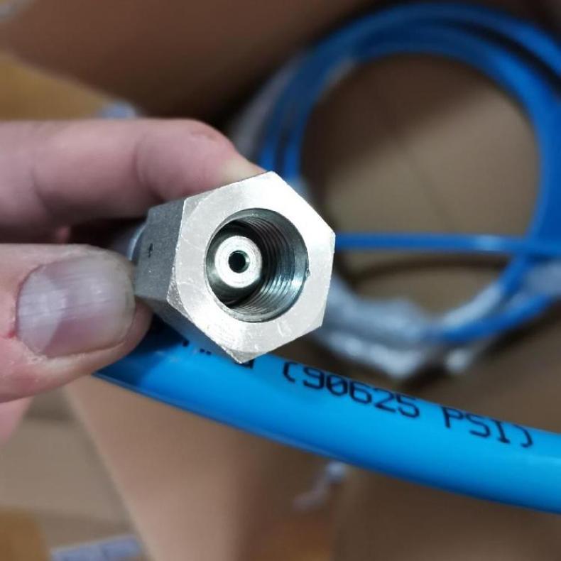 180MPA hydraulic hose, 1800BAR kg HX high pressure oil pipe can be used for tool high pressure water cleaning