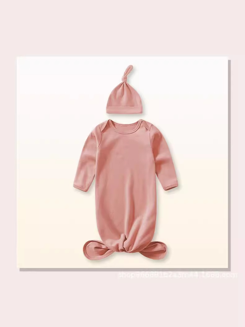 Amazon Cross-Border Hot Selling Customizable Color 40 Count Cotton Dense Root Newborn Swaddling Anti-Kicking Quilt Pure Cotton Baby