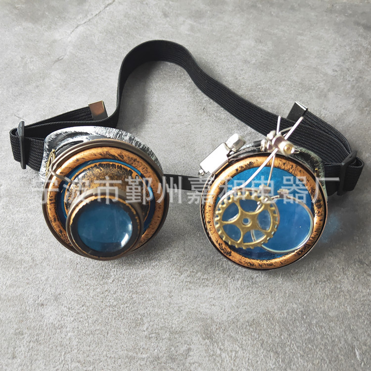 Прямые продажи ретро очков в стиле стимпанк, увеличительные очки