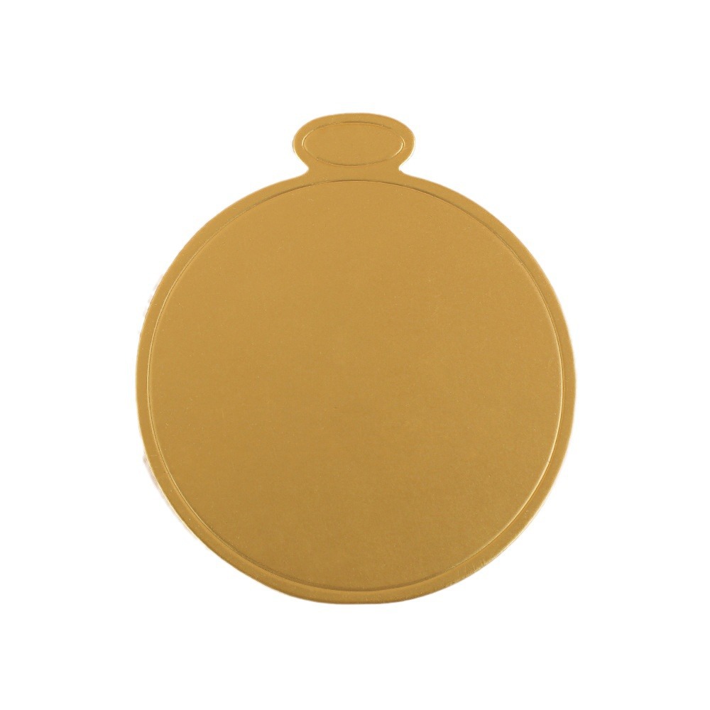 Mousse Cake Base Round Square Golden Cake Spacer Pastry Thickeneded Base Dessert Cake Tray
