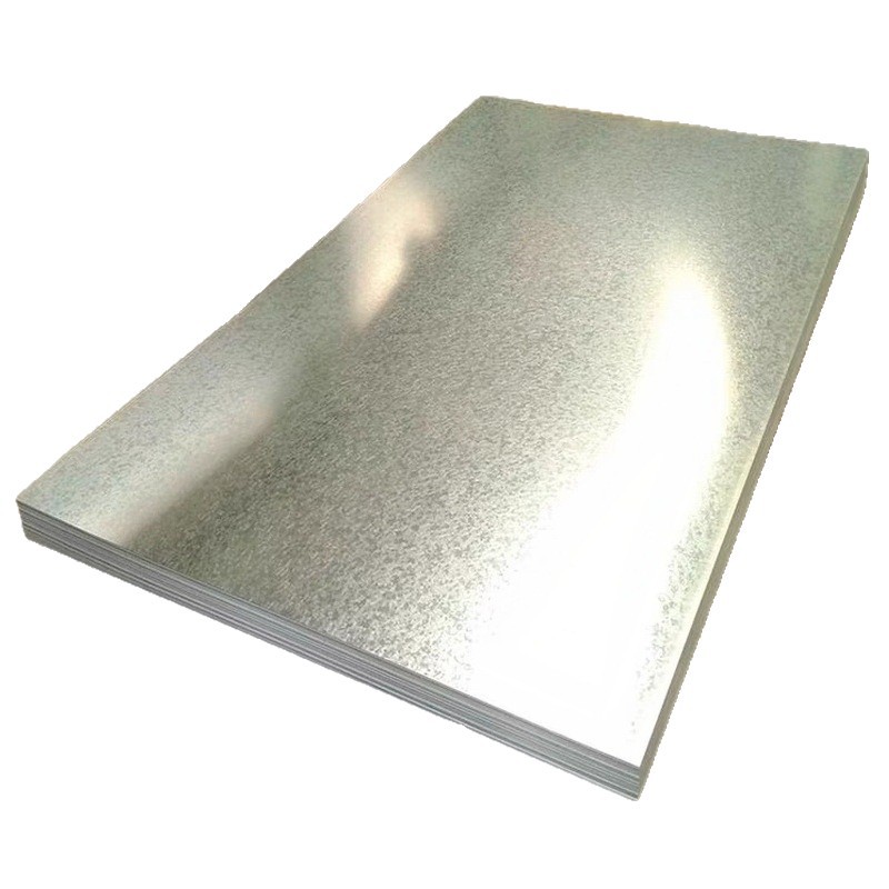 Steel Plate Source Factory Ventilation System Engineering Galvanized Coil Plate High Zinc Layer Aluminized Zinc Fingerprint-Resistant Flower-Free Galvanized Plate
