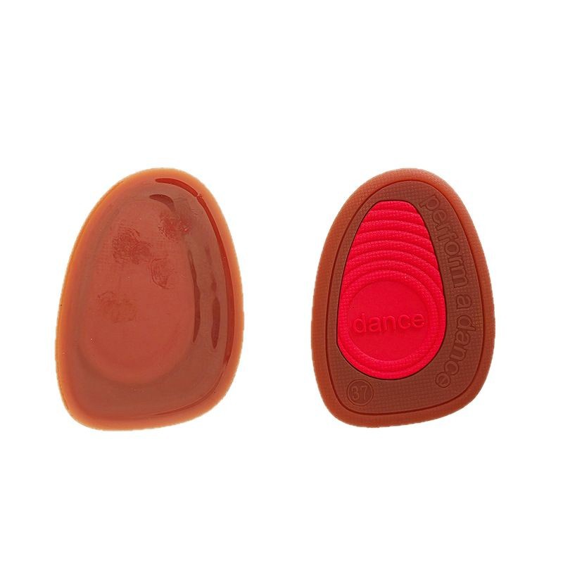 Qingdao Dance Shoes with Injection-Molded Soles, Forefoot and Heel Made of Large Transparent Rubber Leather, Customizable and Available for Wholesale