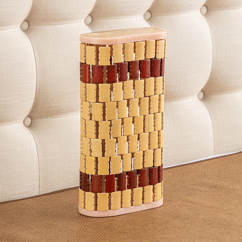 Summer double-sided bamboo mat pillow large sweat steaming room hollow bamboo pillow adult student single neck care pillow