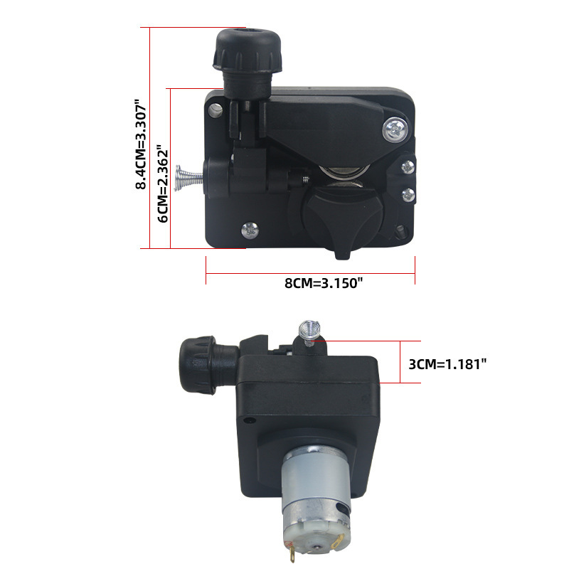 Welder gas shielded welding/wire feeder handle right DC-24V wire feeder