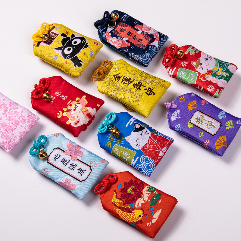 Custom-Made Dragon Boat Festival Lucky Bags and Sachets for Tourist Attractions, Branded Merchandise, and Millet Dragon Boat Festival Lucky Bags