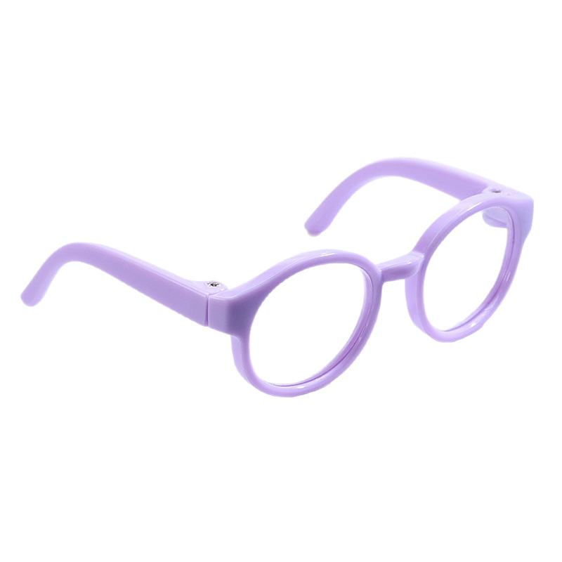Ready-Made Glasses Cotton Doll 20Cm/15Cm Doll Accessories Glasses Transparent Lens Cute Type No Spray Paint