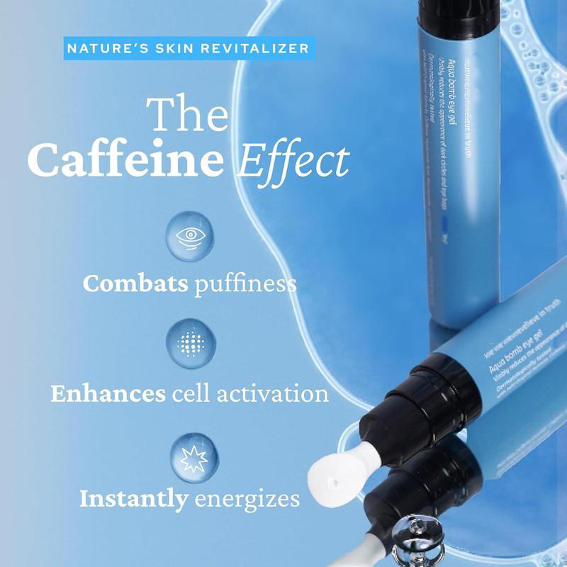 Stay up Late First Aid to Remove Puffiness and Fade Fine Lines Eye Essence Cream Caffeine + Nicotinamide Ice Massage Head Eye Cream