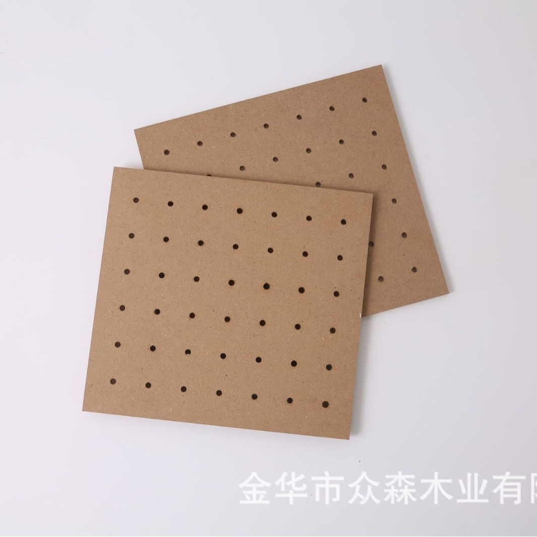 Density Board Engraving and Processing Perforated Board