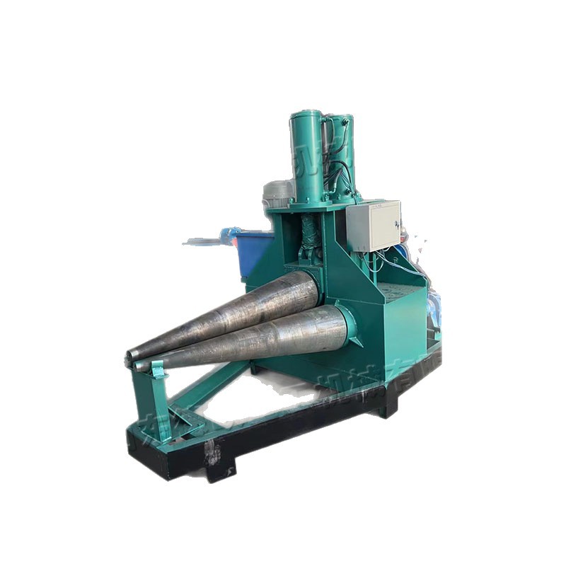Bell Mouth Cone Rolling Machine Electric Hydraulic Metal Plate Rolling Machine Fully Automatic Stainless Steel Cone Rounding Machine