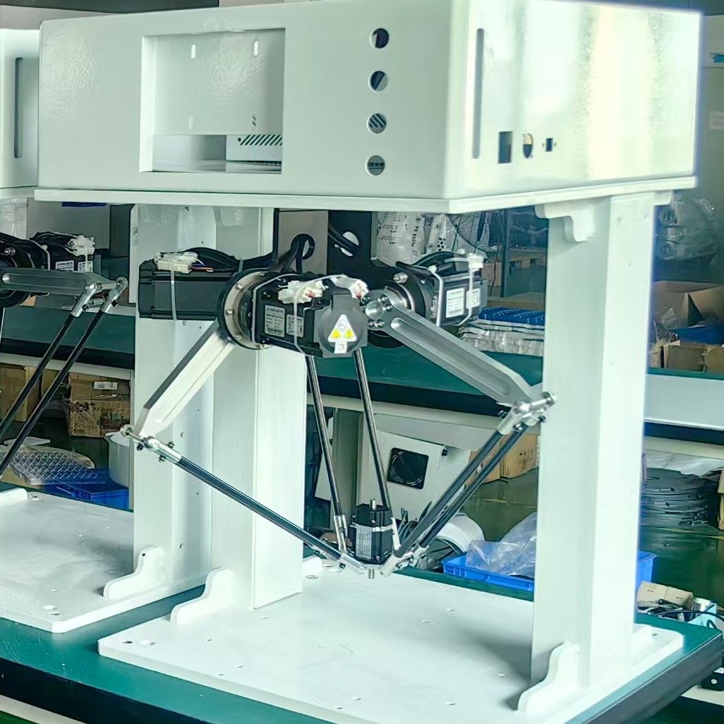 Визуальный мягкий ударный робот, интеллектуальный манипулятор для обработки плит, параллельный робот, электронное полупроводниковое применение