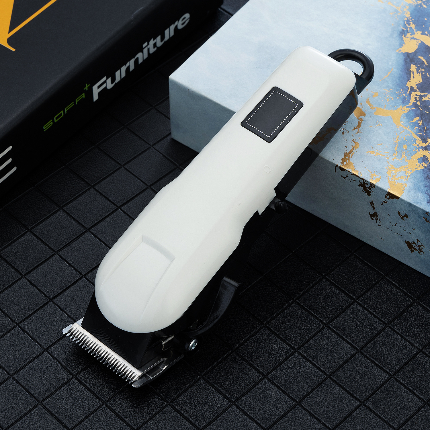 Cross-Border Hot-Selling Digital Display Hair Clipper Electric Shaving Hair Clipper Professional Electric Clipper Hair Salon Special Razor