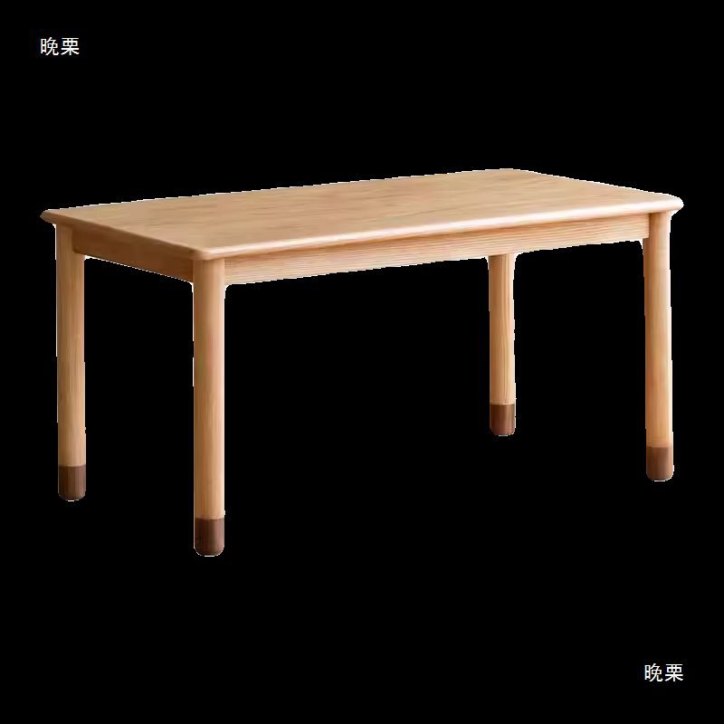 Solid Wood Handmade Table Rubber Wood Children's Study Table Kindergarten Modern Simple Student Writing Table Home Toy Table