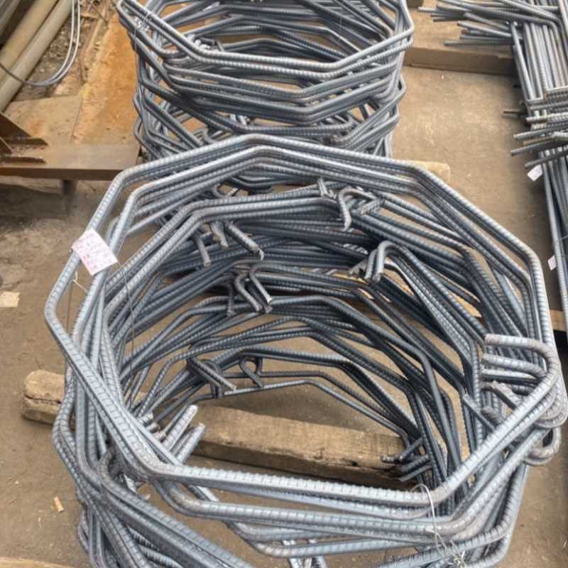 Yunnan 6's Plate Screw 8's Wire Straightening Hoop Reinforcement Photovoltaic Column Foot Spiral Hoop Reinforcement Processing for Construction