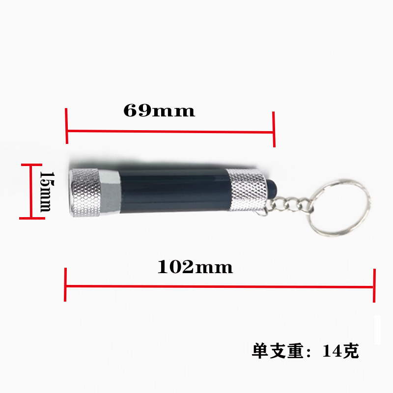 Handheld germicidal lamp uv disinfection stick aluminum alloy Mini led uv disinfection Lamp uv curing flashlight