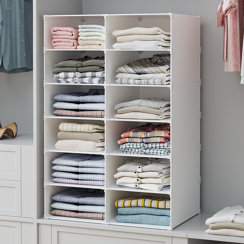 Storage Cabinet Assembly Storage Cabinet Clothes Sundries Storage Wardrobe Simple Storage Cabinet