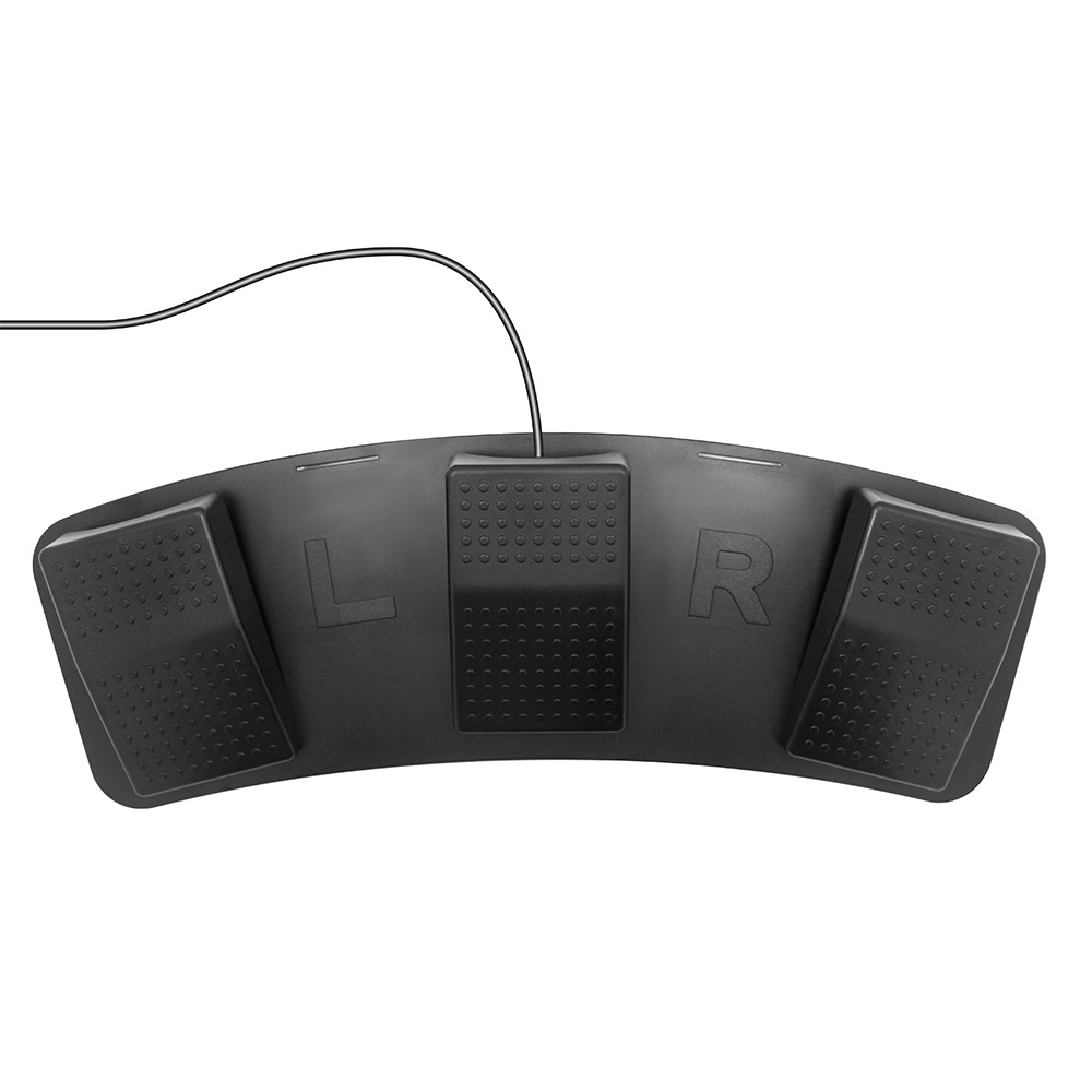 USB ножной переключатель, 3-позиционный пластиковый переключатель FS3-P