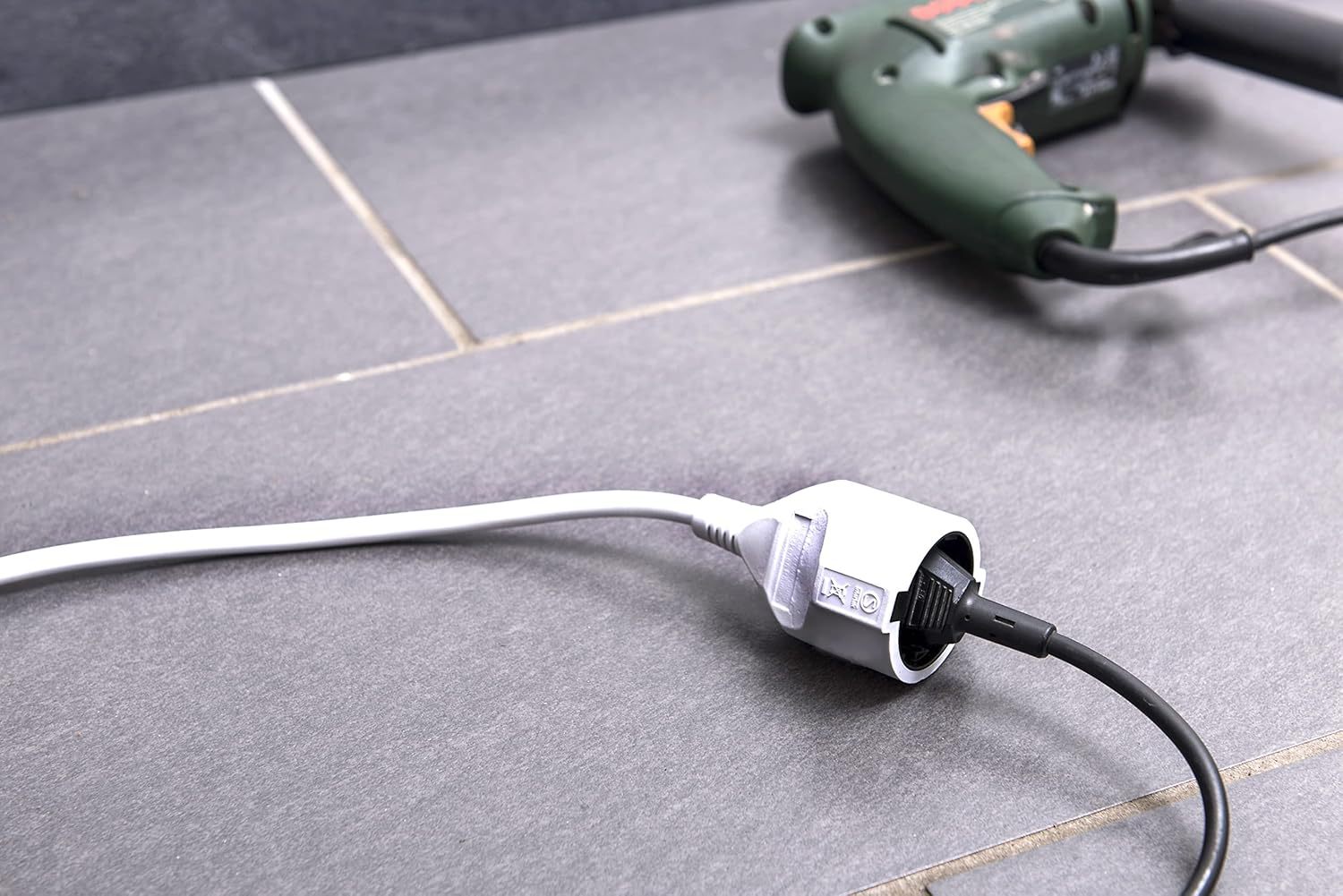 Meister Schutzkhalen-Verобngerung - Extraflacher Stecker -