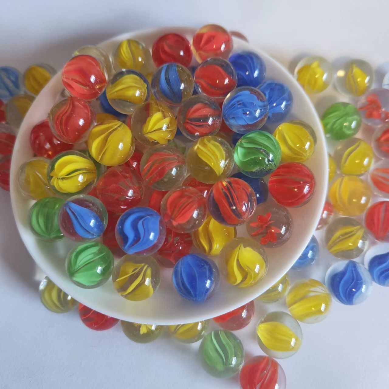 Marbles Glass Marbles 14Mm16Mm21Mm25Mm Glass Balls Kidsren's Game Machine Checkers Special Glass Beads