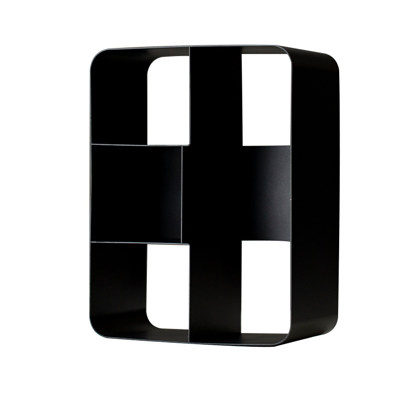 Wrought Iron Tea Shed Tea Room Desktop Tea Set Teapot Storage Display Rack Antique Rack Storage Rack Wabi-Sabi Cup Holder