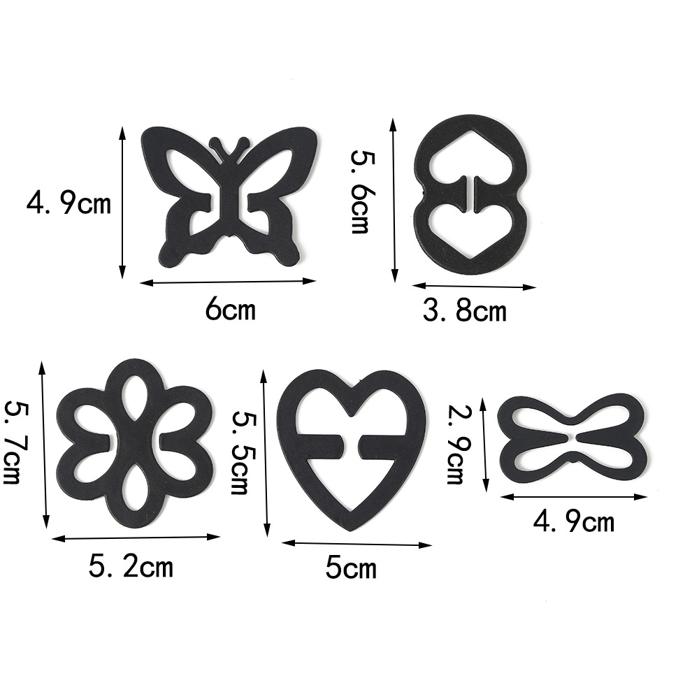 Underwear Anti-Slip Buckle Bra Shoulder Strap Buckle Chest Anti-Exposure Cross Shoulder Strap Buckle Invisible Adjustable Bra Fixed Buckle