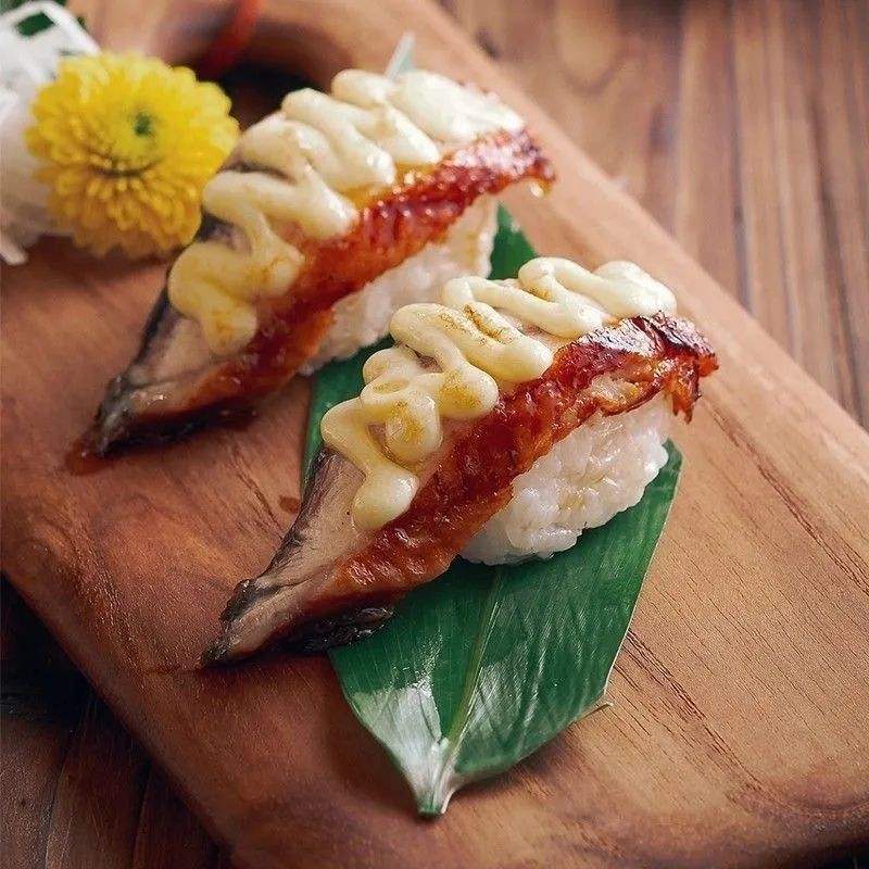 Japanese Sushi Cuisine Small Bamboo Leaves 100 Pieces/Pack Fresh-Keeping Small Bamboo Leaves High-End Presentation 30 Packs/Box Free Shipping