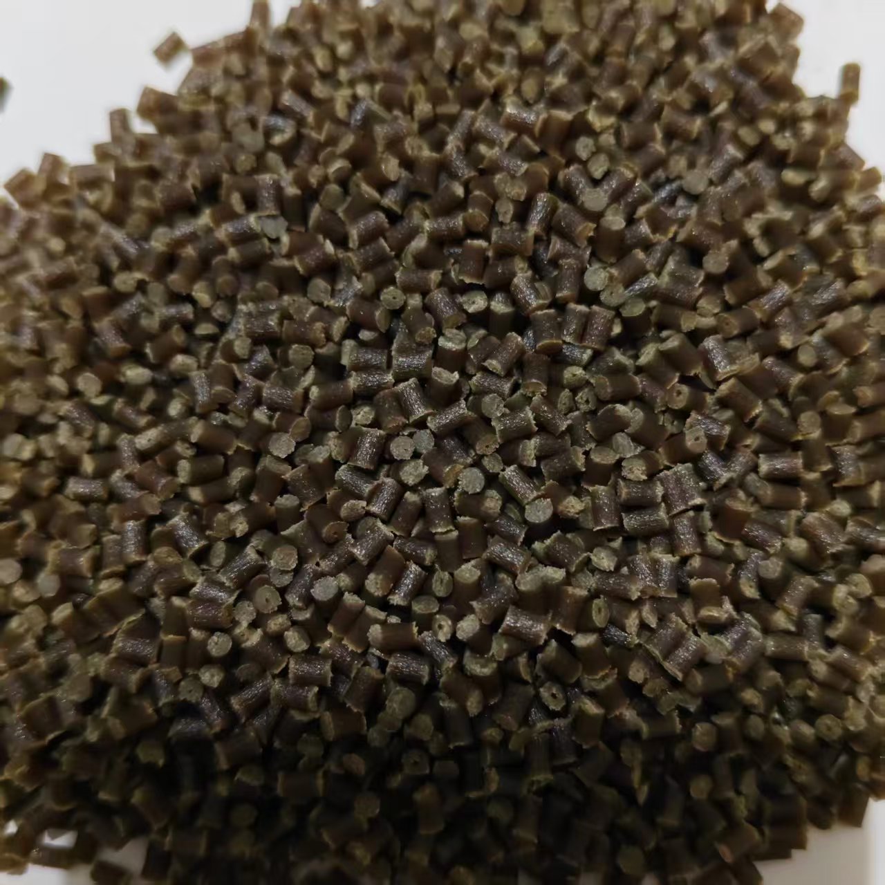 Pa66 Recycled Material Brown Cage Material Reinforced with 25% Modified Nylon Plastic Granules Recycled Material