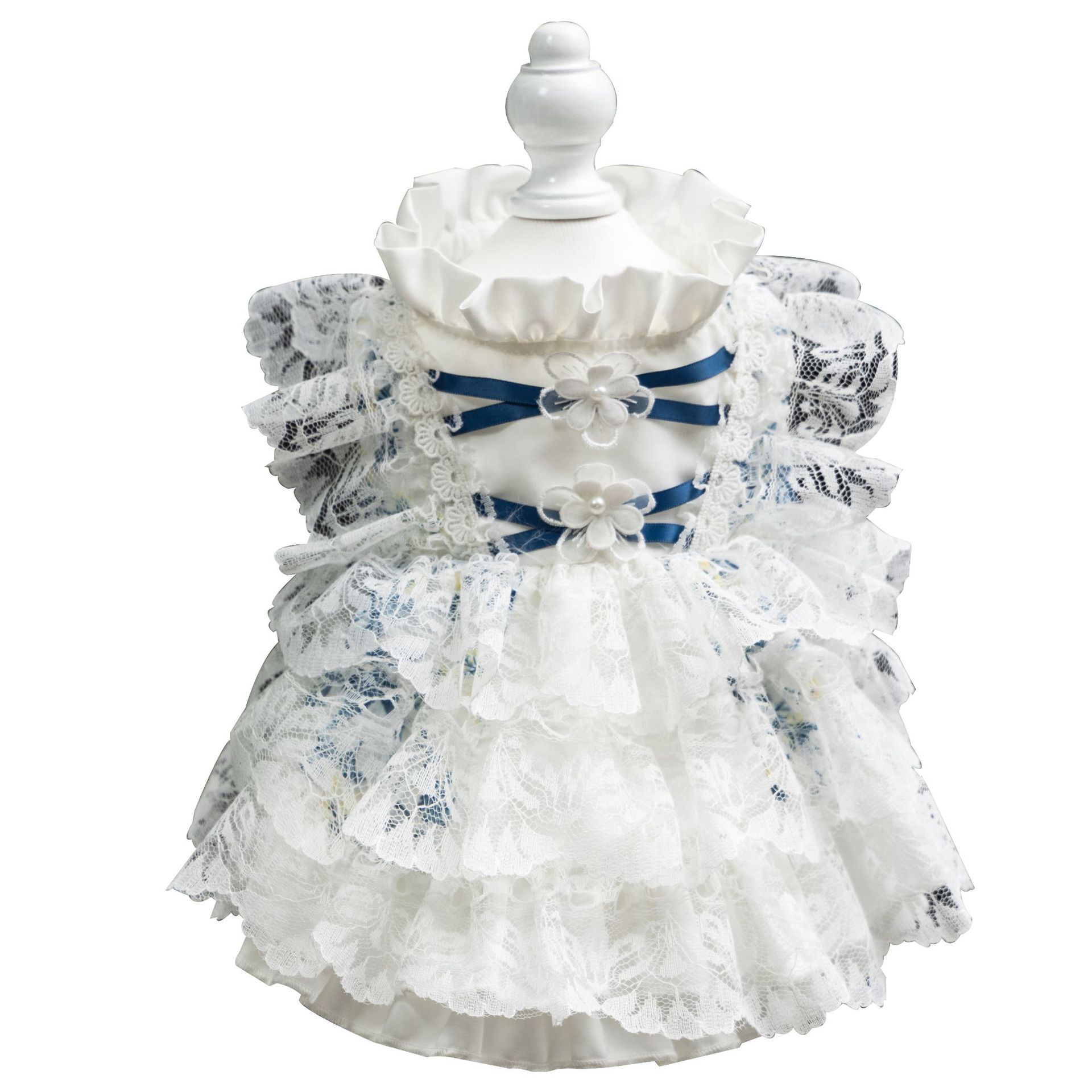 Amberani Pet Clothes Summer Anti-Shedding Puppy Skirt Small Size Dogs Yorkshire Dog Dress Princess Skirt