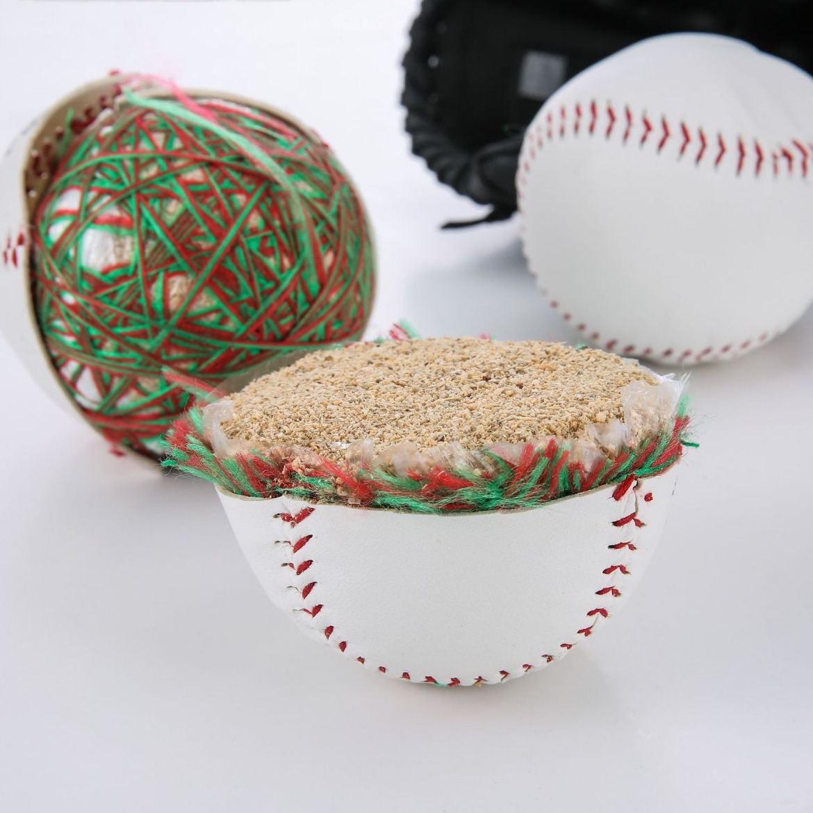 No. 10 softball solid 10 inch hand-stitched primary and secondary school children children adult practice test ball