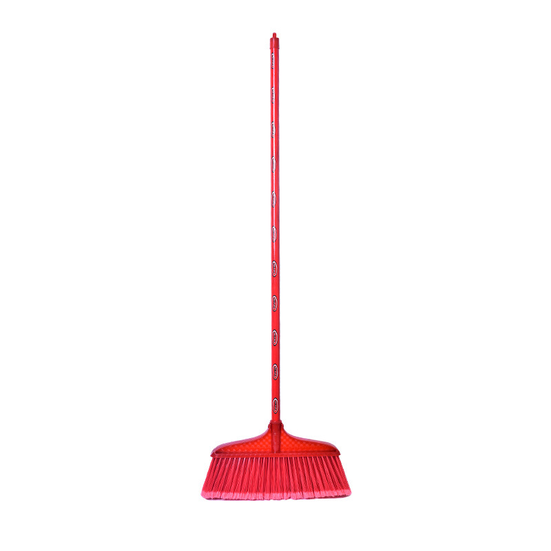 Open silk hard hair plastic broom soft hair rubber water sweeping broom household cleaning Sanitation broom wholesale generation