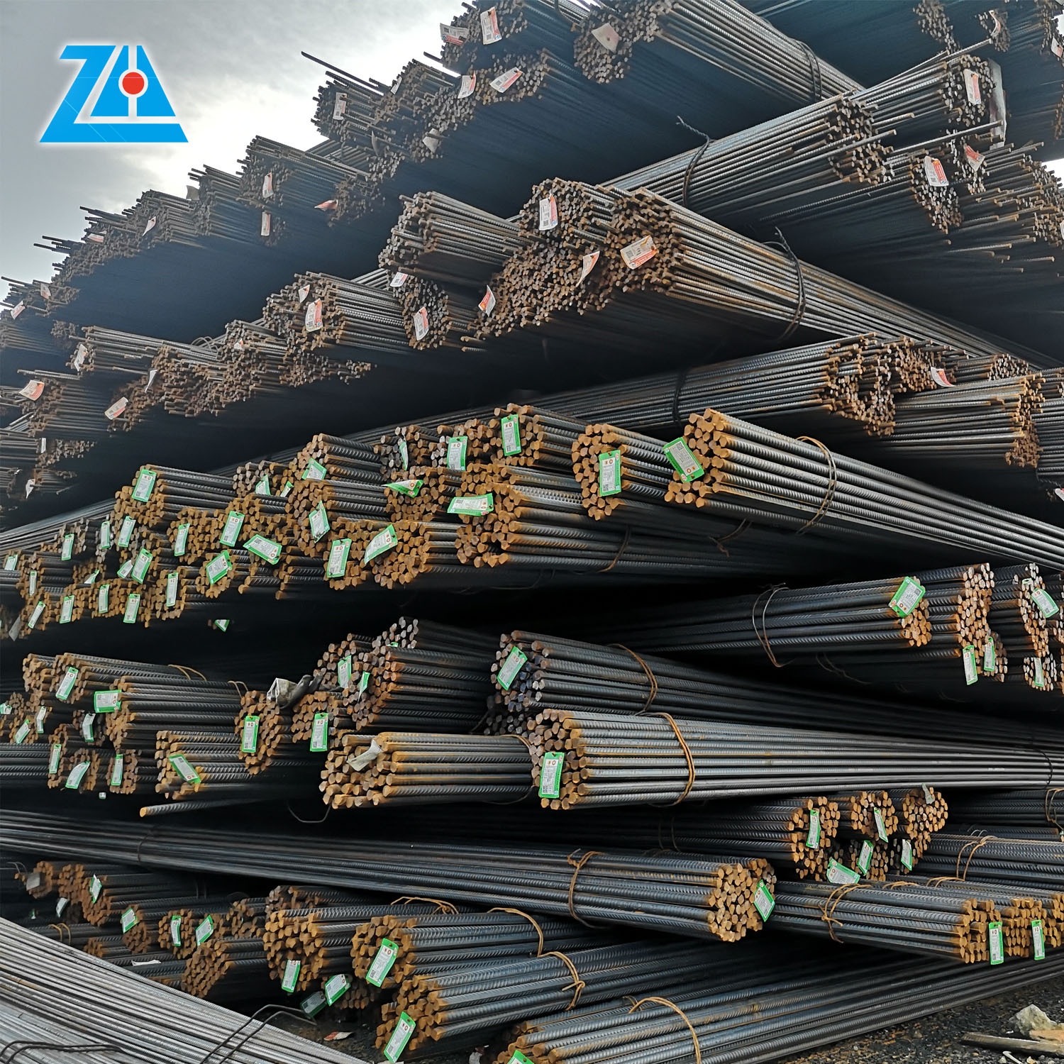 Shockproof Threaded Steel Ribbed Steel Bar Disc Round Three-Level Shockproof Steel Bar Hrb400E Shanghai Low Price Wholesale Disc Snail