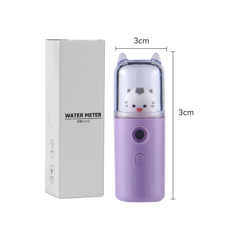 Nano Beauty Spray Hydrating Instrument Steam Face Sprayer Cold Spray Portable Handheld Face Beauty Instrument Humidifier