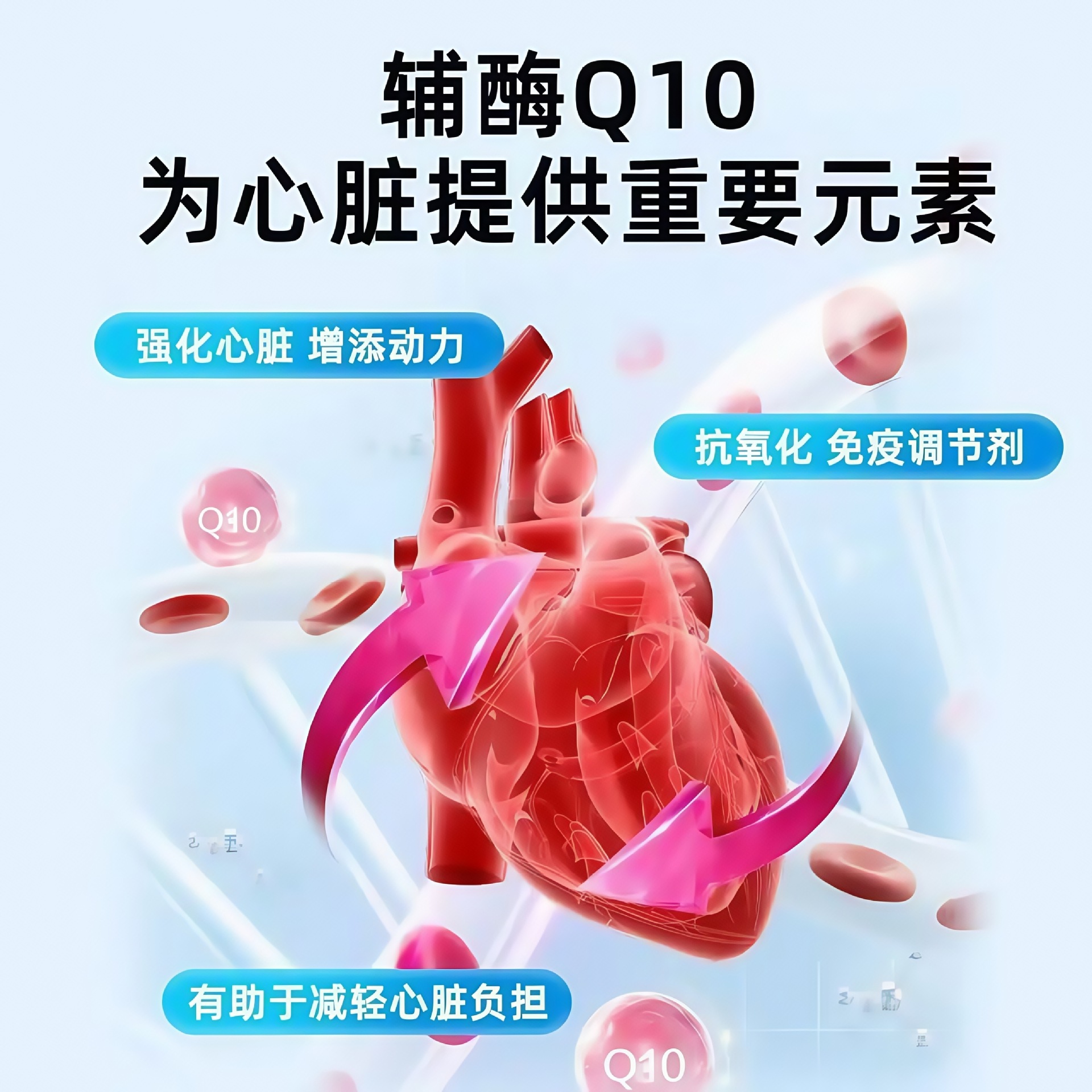 Pet Coenzyme Q10 Tablets Pet Nutritional Supplement Neutral Source Manufacturer for Cats and Dogs