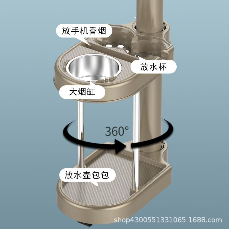 Mahjong Table Side Coffee Table Tea Rack Accessories Collection Mahjong Machine Special Ashtray Chess and Card Room Small Coffee Table Storage Rack