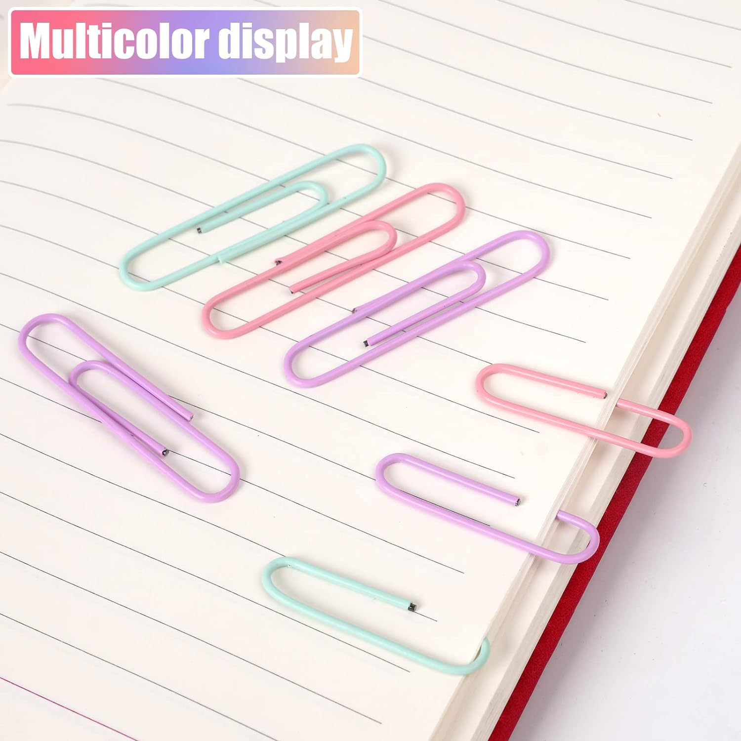 Source manufacturers color paper clips, plastic paper clips, paper clips, 28mm paper clips