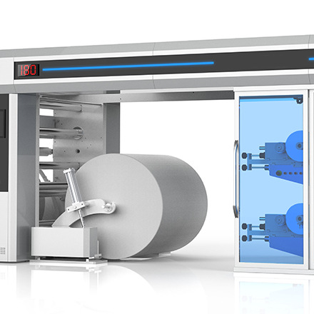 Servo Laminated Flexographic Printing Machine Pe Breathable Film Flexographic Printing Machine Soft Packaging Plastic Opp Ny Film Printing Equipment