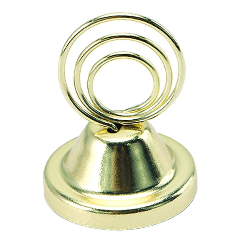 Original Patented New Product Note Holder Three-Round Photo Holder Message Holder Wedding Table Number Plate Desktop Display Ready for Sale