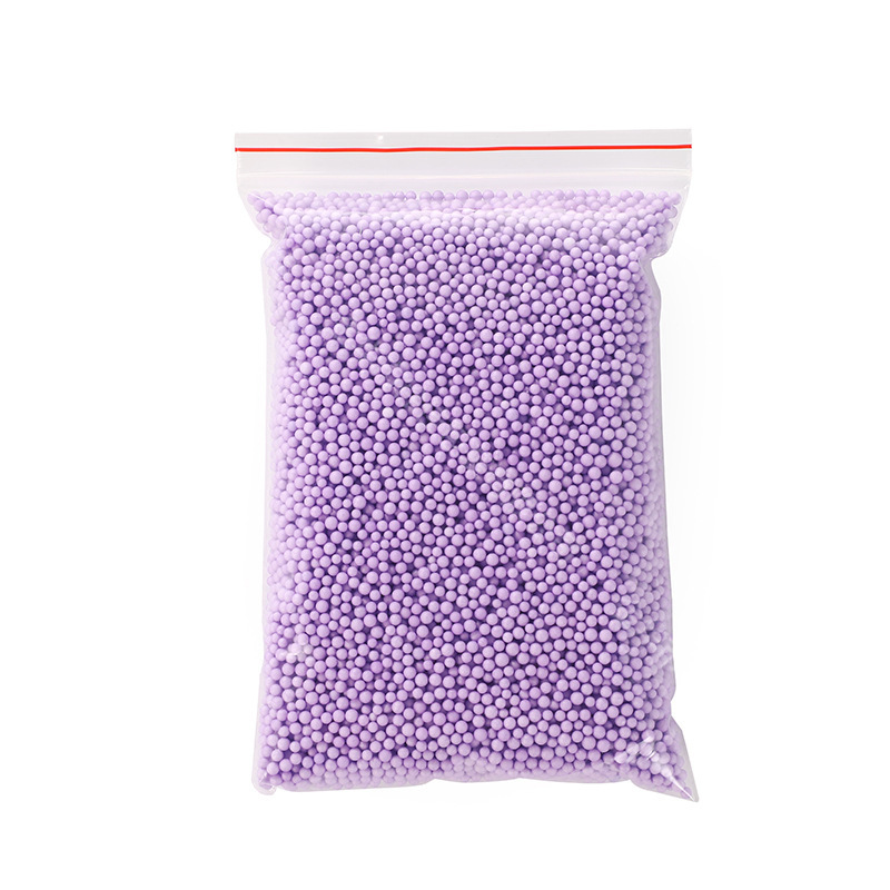 Macaron foam flow planet gift box filled particles 2-4mm color foam ball factory wholesale 1g pack