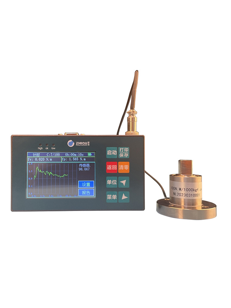 InTelligenT Touch Screen ExTernal DigiTal Display High-precision Push-pull Force MeTer DynamomeTer Pressure Gauge 0-100T100KN