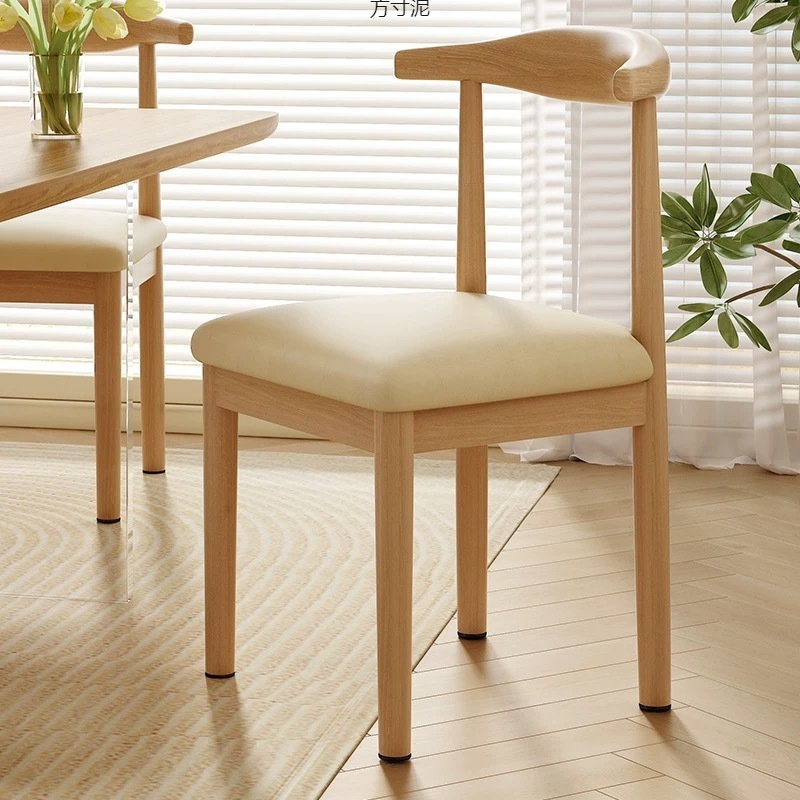 Современный простой обеденный стул, легкий роскошный уголок, стул для кафе и ресторанов