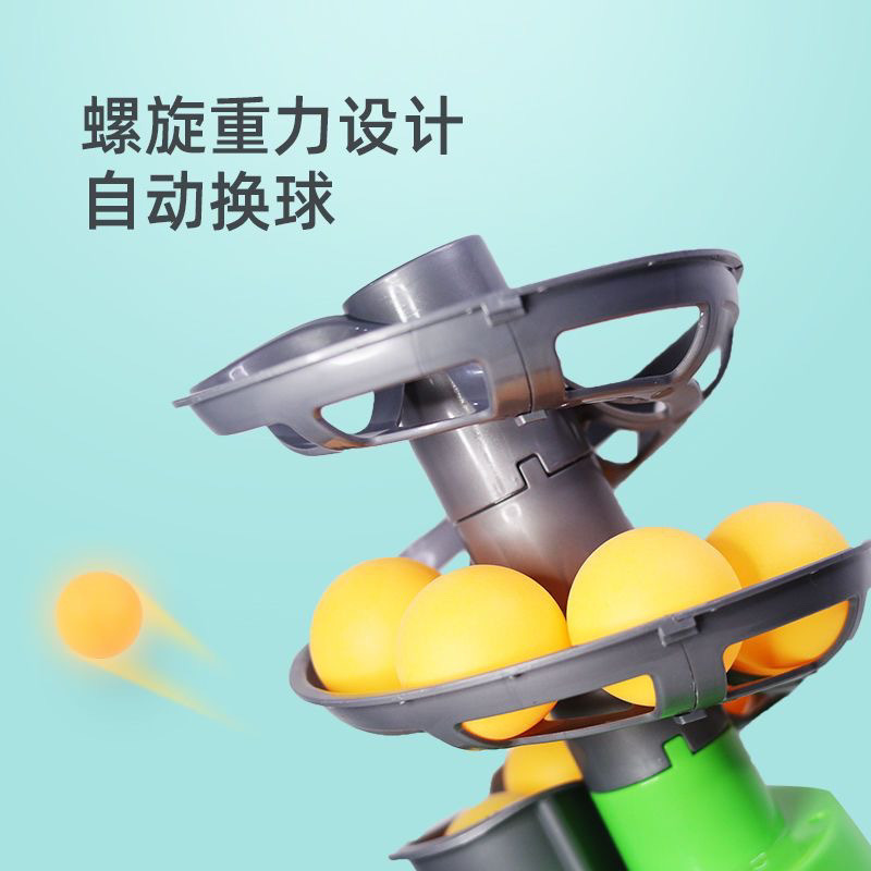Serving Machine Children's Table Tennis Self-Training Device Automatic Simple Ball Server Home Smart Trainer Factory Direct Sale