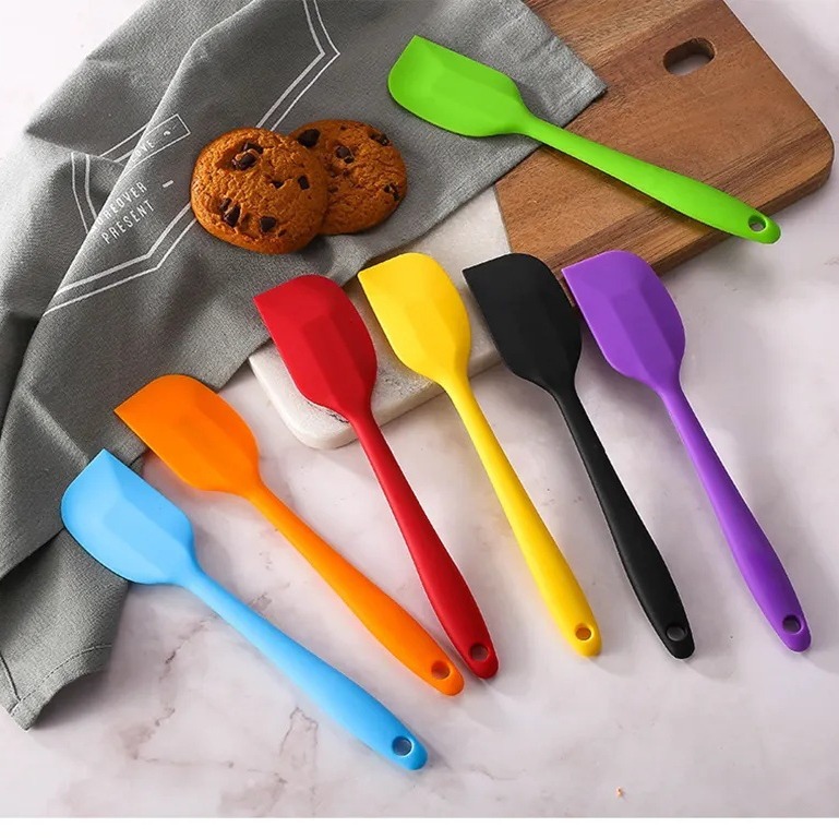 Silicone Spatula Individually Packaged Small and Large Baking Tools Spatula Food Grade All-In-One Soft Spatula Cream Spatula
